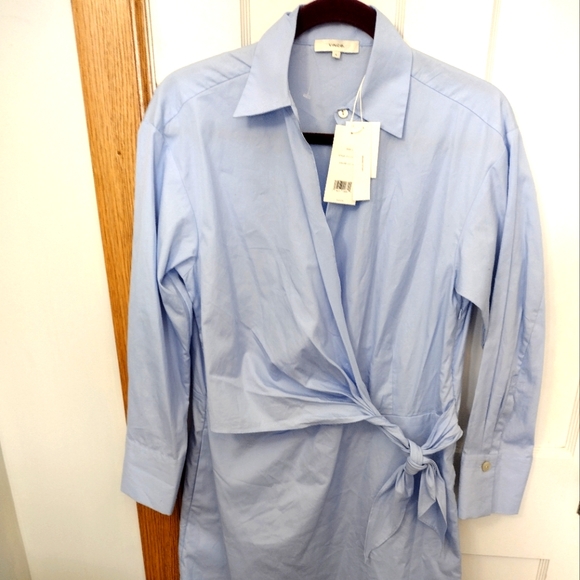 Vince Wrap Bodice Shirt Dress size 6 NWT - Picture 12 of 17